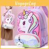 Childrens Unicorn School Backpack Cartoon Oxford Material With Loadreducing Features For Students