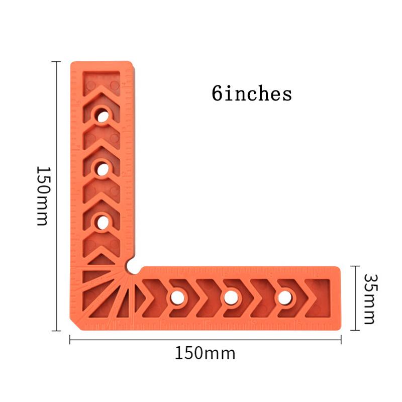 90 Degree Professional Positioning Square Woodworking Right Angle Clamp Precision Clamping Tool for Picture Frames/Boxes/Cabinet
