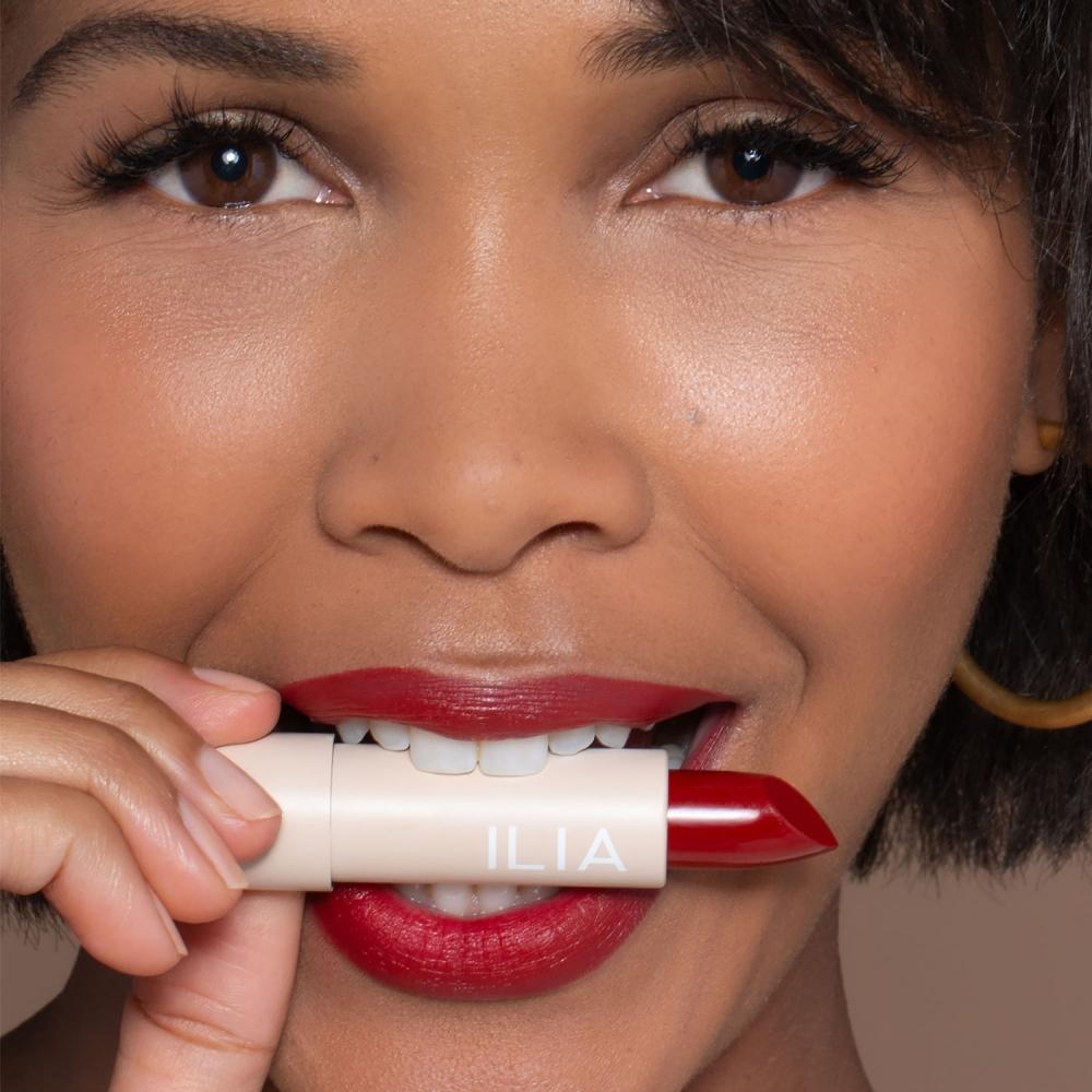 Ilia Color Block Lipstick 0.14 Oz  4 G tanGo True Deep Red