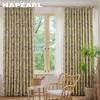 1PC NAPEARL Fresh and Healing Leaf Printed Curtains with 70-80% Shading for Bedroom Living Room Home Decor