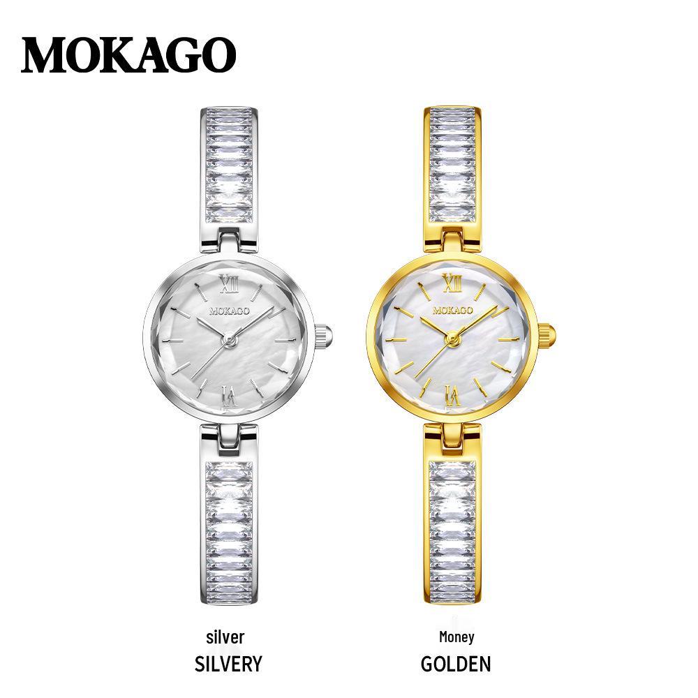 MOKAGO Quartz Women's Luxury Lightweight Waterproof Bracelet Watch - Exquisite and Versatile Design