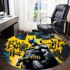1pc Batman Poster Office Round Area Rug, Under Office Chairs Bedroom Living Room Home Decor, Room Deco, Available in Various Sizes