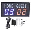 Electronic Basketball Scoreboard with Remote Control USB Power Supply LED Portable Score Keeper for