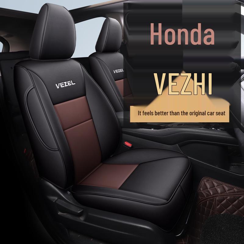 NT Custom Ledersitzbezug für Honda Vezel - Stilvolles, Ganzjahres-Sportdesign
