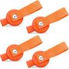 4 Pcs Surge Brake Lockout Key Magnetic Orange Boat Trailer Lock Compatible With UFP A-60, A-70, A-75, A-84 Boat Part Accessories