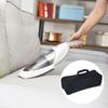 Car Vacuum Cleaner Storage Bag Nylon Fabric Carry Case with Zippered Opening and Top Handle for Road-Trip Tool Organization