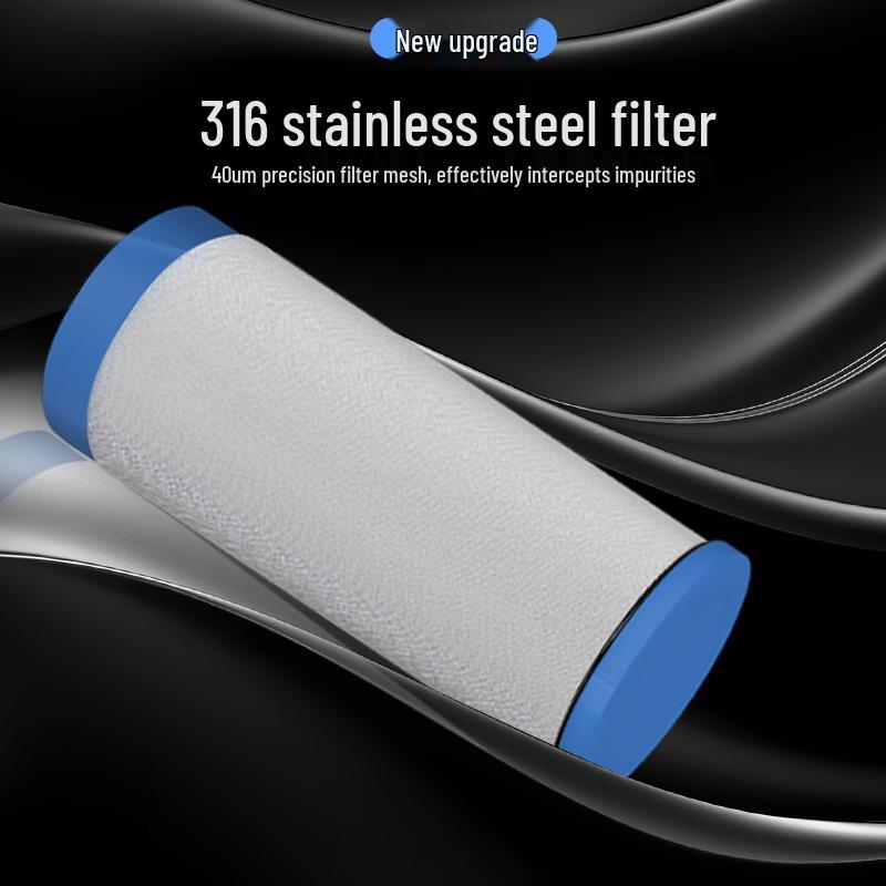 Water Heater/Machine Shower Tap Purifier with Non-Replaceable Core Scale Inhibitor Filter