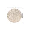 12Pcs Heatproof Non Slip PVC Coasters Heat Resistant Cup Mats for Desk Kitchen Table Elegant Round Drink Placemats Anti Scald