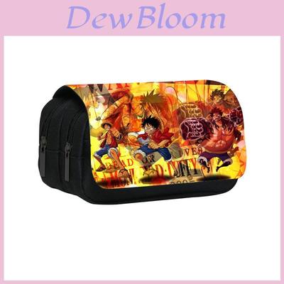 Trousse cu un compartiment, strat dublu, din material nailon, pentru elevi și depozitarea rechizitelor