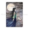 Night Of The Wolf Gothic Fantasy Art Molly Harrison Robmolily Metal Signs Customize Wall Plaque Garage Designing Tin Sign Poster
