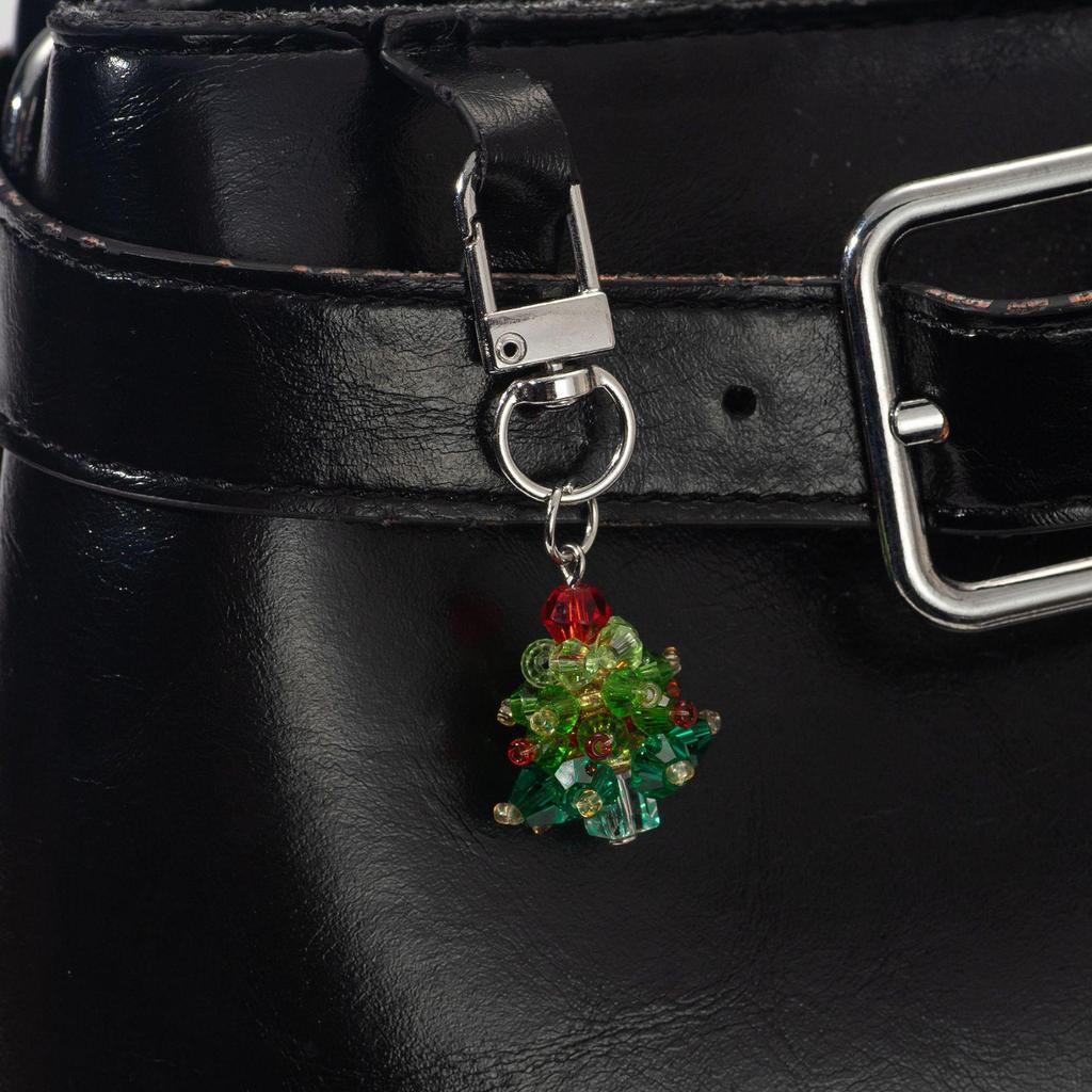 Autumn Winter Keychain: Versatile Christmas Tree Pendant for Mobile Bags