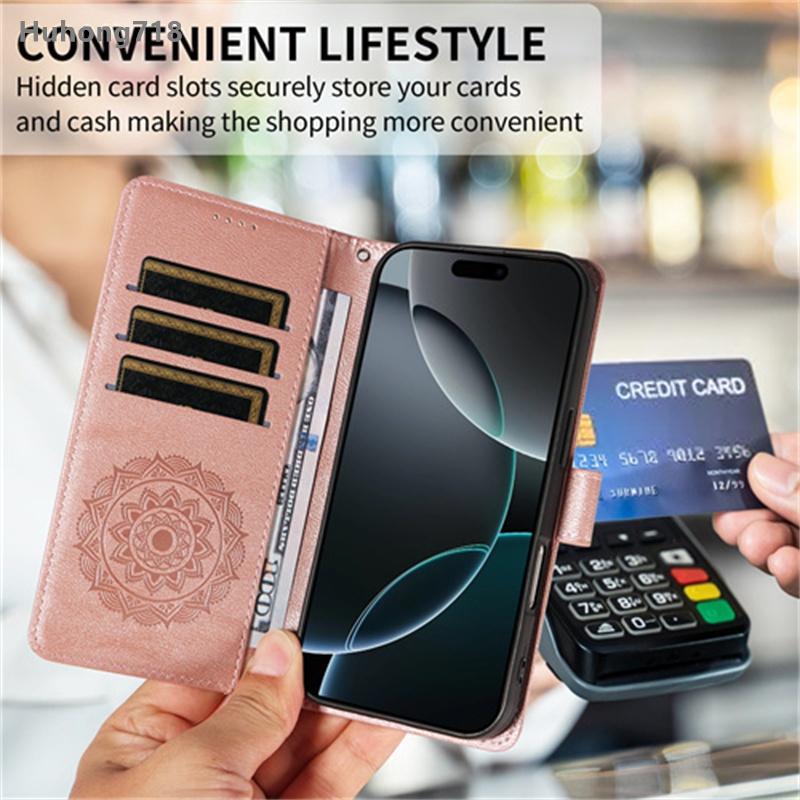 For Motorola Moto G04 G04S G05 G14 G24 G34 G35 G45 G54 G55 G64 G75 G84 G85 4G 5G Case Flip Leather Wallet Cover Bumper Shockproof With Wrist Strap