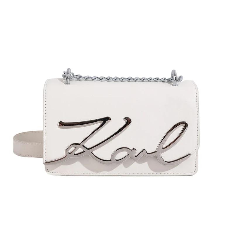 

Женская сумка через плечо маленькая квадратная сумка популярные сумки трендовая буква новая мода Ins в этом году