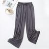 Modal Wijde Broek Dames Lente Zomer en Herfst Los Vallend Casual Vloervegende Broek Hoge Taille Rechte Broek Dans Oefenbroek