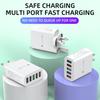 Universal Fast Charger: Multi-Port USB Adapter (5V/3A) with Europe/US/UK Compatibility