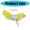 Accesorio para el Cabello de Ala de Ángel Ajustable Tocado Creativo Accesorios para el Cabello de Moda Para Peinados y Atuendos Modernos