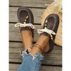 Women's Summer Breathable Thick-Soled Closed-Toe Birkenstock-Style Slip-On Casual Sandals.