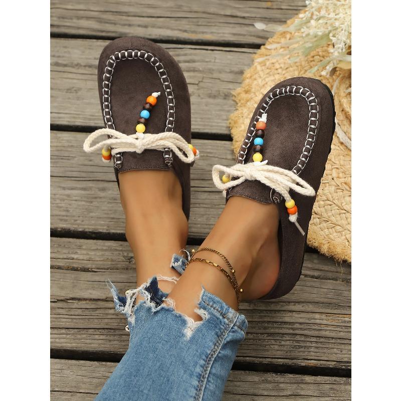 Women's Summer Breathable Thick-Soled Closed-Toe Birkenstock-Style Slip-On Casual Sandals.
