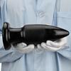 Extra Large Black Anal Plug with Suction Cup Fisting Masturbator Dildo Gay Sex Toy Big Dick