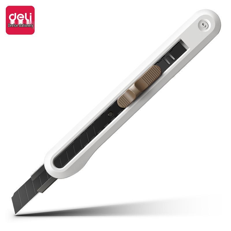 Канцелярский нож Deli Niusai NS062/NS063 - Маленький, простой нож для вскрытия посылок и резки обоев