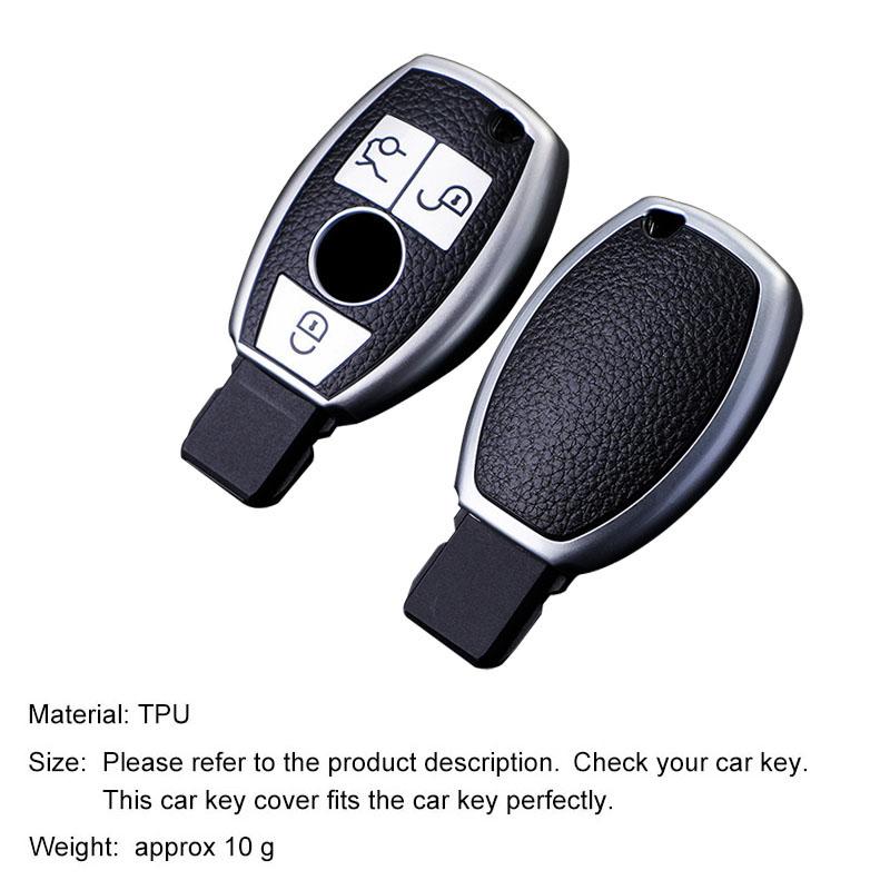 New Soft TPU Car Remote Key Case Cover Holder Shell Fob For Mercedes Benz A B R G Class GLK GLA GLC GLR W204 W210 W176 W202 W463