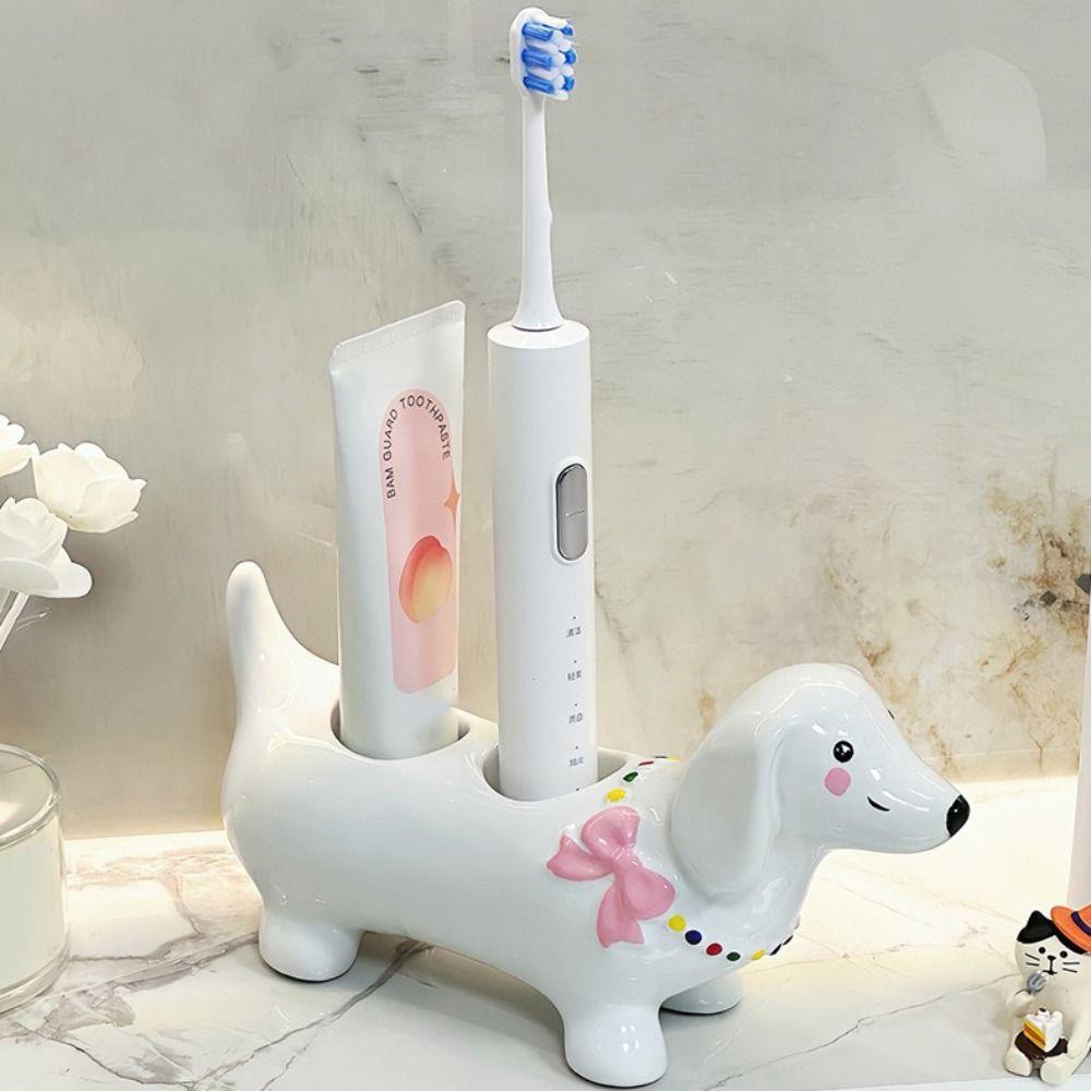 2 Slot Toothbrush Storage Rack Creative Electric Toothbrush Stand Home Decor