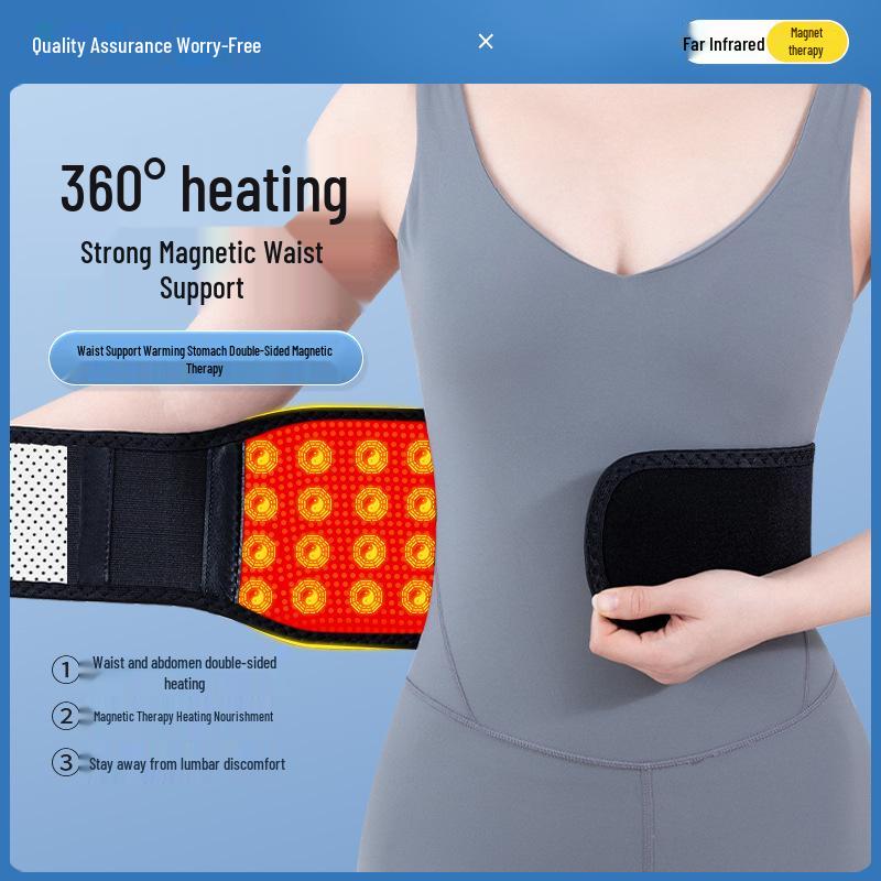 Unisex Heating Waist Belt: Four-Season Warmth & Belly Protection for Autumn & Winter