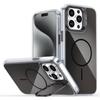 For iPhone 15 Pro Max Case Compatible with MagSafe TPU + Acrylic Gradient Phone Cover with Kickstand