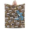 Bequeme Reguläre Zeigt Cartoon Anime Decke Stuff Sofa Dekorativ Decke Überwurf Super Warm Fleece für Auto
