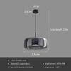 Glass Pendant Light Light Luxury Pendant Lamp Deco Led Hanging Light Fixtures Bedroom Modern Luminaire Suspension Lamp