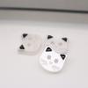 40pcs Cute Resin Cat Buttons Creative Kitten Head Buttons Mini Kitty Buttons  Clothes Accessories