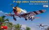 Miniart 1/48 Scale American P-47D-28RA Thunderbolt Pacific Theater Basic Kit Plastic Model Kit MA48022