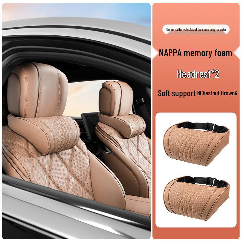 Compatible Neck and Lumbar Support for 26 Nio Models (ES8/ES6/ET5) - Car Headrest Pillow and Backrest Accessories.