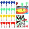 12 Stück Praktisches Magnetisches Dartpfeil-Set für Familienspiele Indoor Magnetisches Dartspiel Lange Sicherheits-Ersatzpfeile Magnetische Dartpfeile