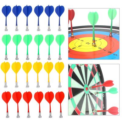 12 sztuk Praktyczny Magnetyczny Zestaw Rzutek dla Rodziny Wewnętrzna Magnetyczna Gra w Rzutki Długie Bezpieczne Zamienne Rzutki Magnetyczne Rzutki