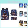 Çocuklar İçin Nefes Alabilen Oxford Kumaş ve Çizgi Film Baskılı Okul Kullanımı İçin Astro Bot Sırt Çantası