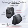 UGREEN Wireless Bluetooth Vertical Ergonomic 6 Buttons DPI Battery Compatible with Mac and More Mouse, & 2.5G, Type, Design, (Back/Forward Buttons),