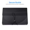 24 Pockets Expanding File Folder with Cover Accordian File Organizer A4 Letter Size Document Organizer Rainbow Color for Home Office School