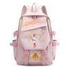 Zaino Stampa Anime Sailor Moon per Ragazzi Studenti Viaggio Leggero in Nylon Borsa Scolastica con Spallacci Imbottiti