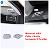 Car Steering Wheel / Window Lift / Gear Shift Box Decor Panel Cover Trim ABS Accessories For VW Atlas / Teramont   Matte