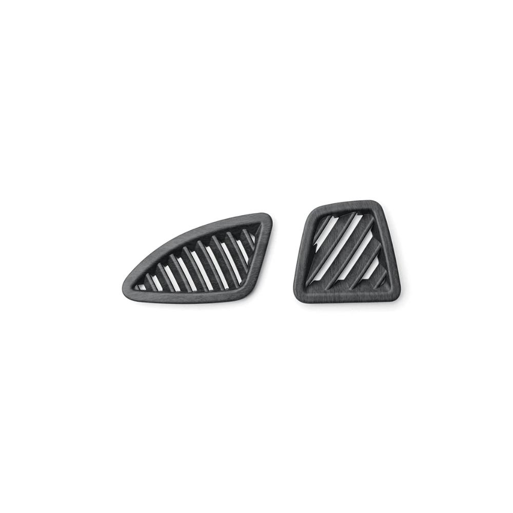LHD/RHD For Kia Sportage NQ5 -2025 Car Tuning 2PCS Carbon Fiber Front Side Air Vent Outlet Cover Trim Accessories