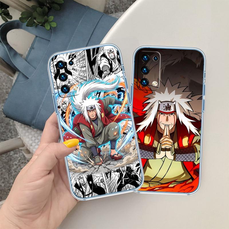 RA22 NARUTO Jiraiya Transparente Handyhülle für Motorola Moto G7 G8 G9 G84 G85 G73 G24 G15 Z2 Play Power Plus