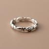 New Arrival Retro Personality 925 Silver Jewelry Simple Cute Fish Animal Exquisite Opening Rings R181