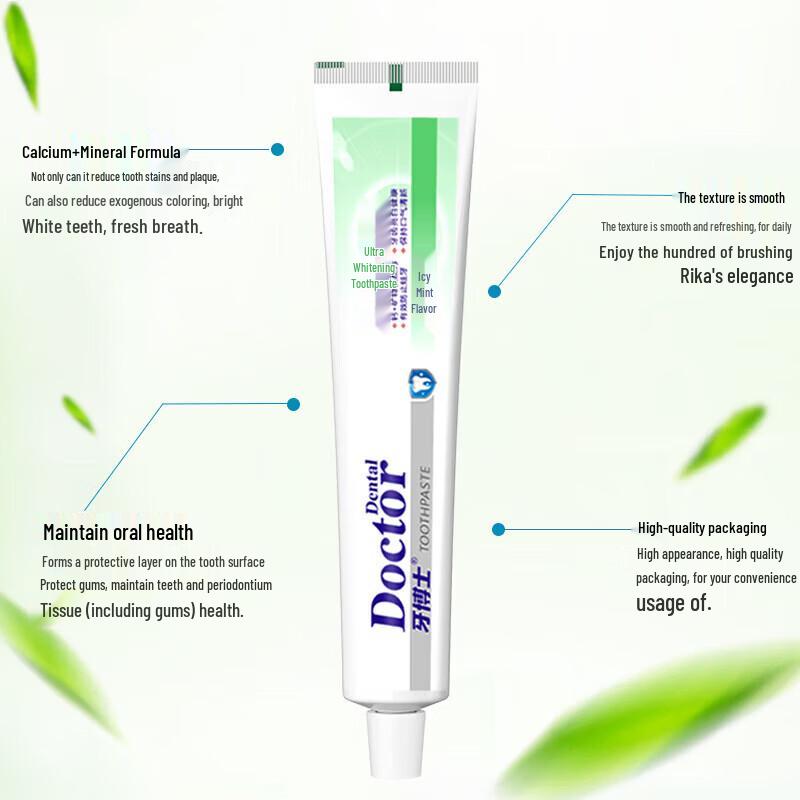 Dr. Dental Super Whitening & Stain Removal Toothpaste Set