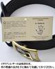 CODEL atelierCODEL Casual Belt with Pin Italian Adjustable Made in Gift Men's Buckle, Leather, Length, Japan, (Black (Silver))