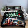 Festive Truck with Christmas. Bedding Sets Duvet Cover Sets Duvet Covers Pillowcases(1 * Duvet Cover 2 * Pillowcases Without Duvet Insert)