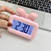 LED Digitaluhr Schleife Temperaturerkennung Wecker Niedliches Geschenk Mit Nachtlicht Mini Schreibtisch