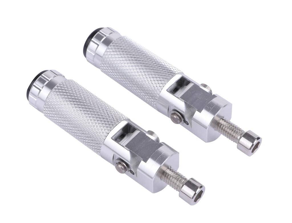 CNC Folding Step Bar, Left and Right Set, 0.3 Inches (8 Mm), M8 Aluminum,