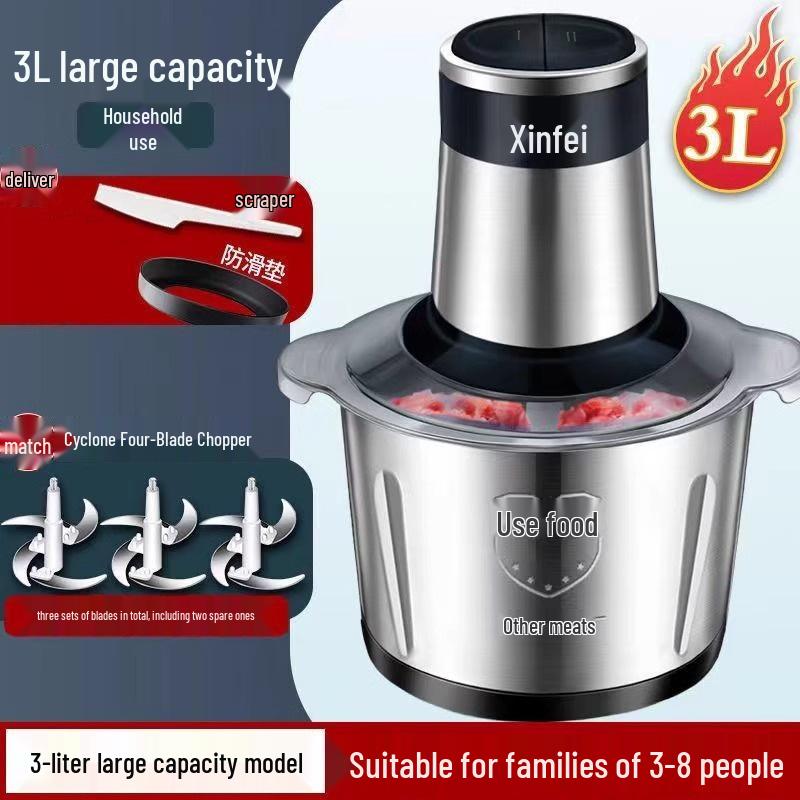 Xinfei Automatic Large-Capacity Meat Grinder & Baby Food Maker