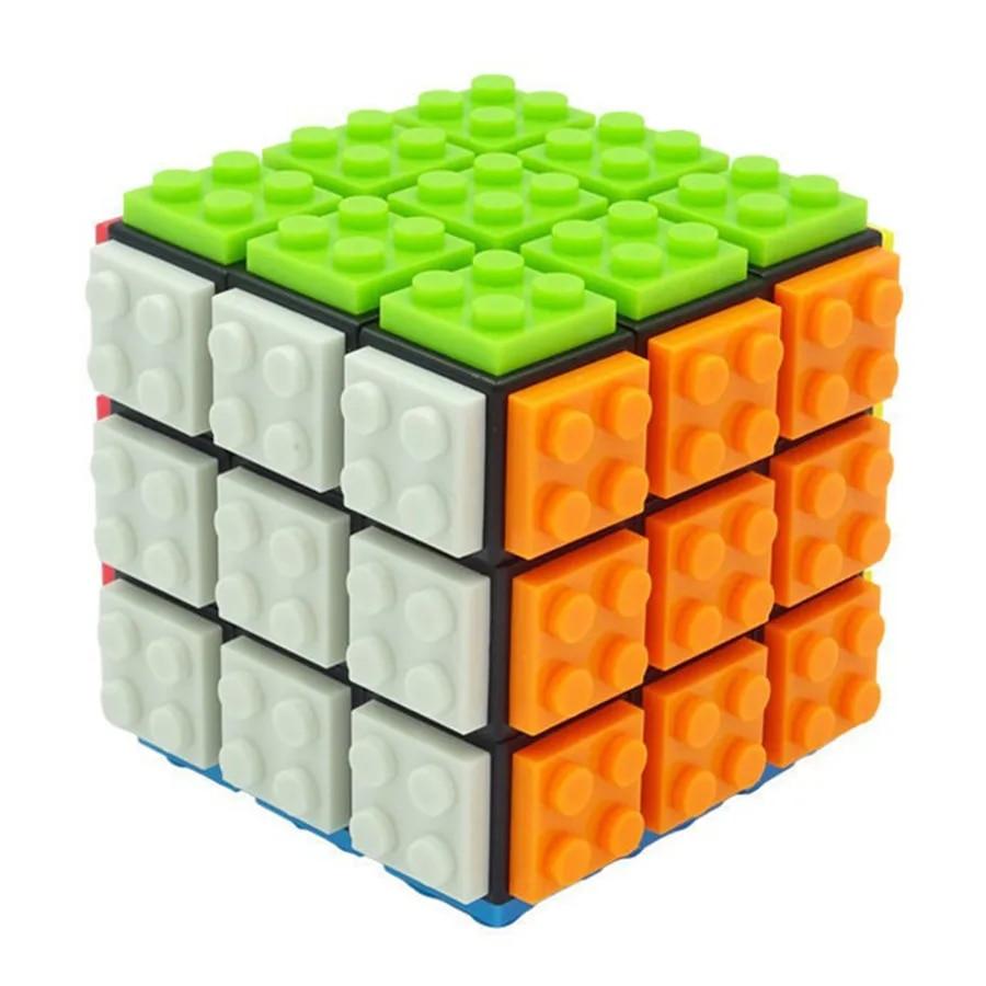 Stavebné kocky kocka 3x3x3 puzzle kocka Odnímateľná profesionálna magická kocka 3x3 kocka kocka Vzdelávacie hračky Darčeky Diy Cubo Magico